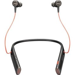 Poly Voyager 6200 UC Wireless-Headset (Active Noise Cancelling (ANC), A2DP Bluetooth (Advanced Audio Distribution Profile), AVRCP Bluetooth (Audio Video Remote Control Profile), HFP, HSP)