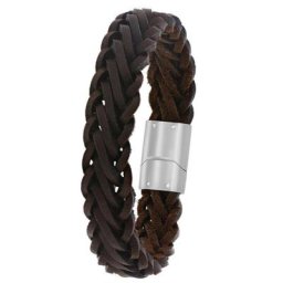 Lucardi Armband Leder Herrenschmuck Herren