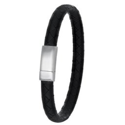 Lucardi Armband Leder Herrenschmuck Herren
