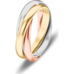 CHRIST Damenring 585er Gelbgold, 585er Weißgold, 585er Rotgold Ringe