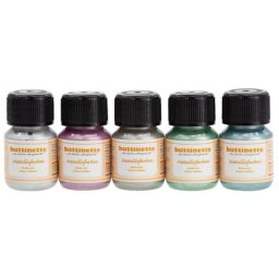 buttinette Metallicfarben pastell, 5x 30 ml
