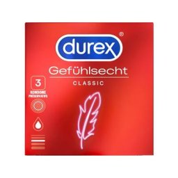 Durex Lust & Liebe Kondome Gefühlsecht Classic 20 Stk.