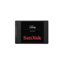 Sandisk Ultra 3D SSD 2TB SSD-Festplatte (2 TB) 2.5"" 560 MB/S Lesegeschwindigkeit, 530 MB/S Schreibgeschwindigkeit
