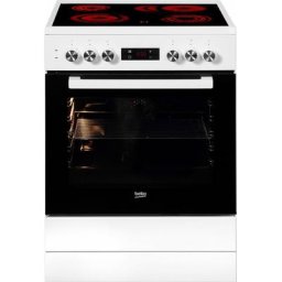 BEKO Elektro-Standherd FSM67320G, mit Teleskopauszug nachrüstbar, mit Restwärmeanzeige