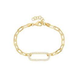 Firetti Armband ovales Mittelteil, mit Zirkonia (synth)
