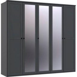 Wimex Kleiderschrank Chalet mittig mit Spiegeltüren