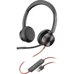 Poly Blackwire 8225 Headset (Active Noise Cancelling (ANC), integrierte Steuerung für Anrufe und Musik)