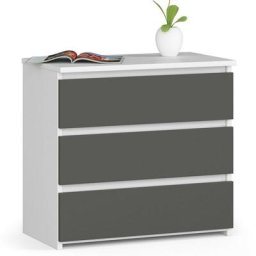 Nachttisch Kommode CL-3 mit 3 Schubladen | für das Wohnzimmer Schlafzimmer Schrank Büro