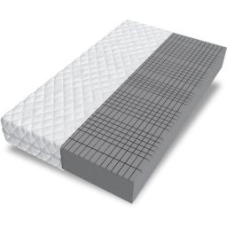 FDM - Matratze 140x200 pearl max 20 cm Kaltschaum H4 7 Zonen Bett Konturschnitt