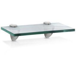 Glasregal Wandregale mit Halterung Glasboden Badregal Bad Ablage Glasablage Regal Glas Badablage