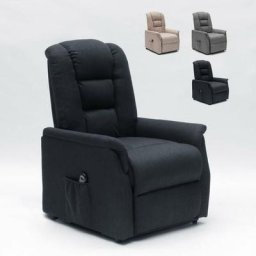 Elektrischer Ergonomischer Liftsessel für ältere Menschen Emma Fx Farbe: Schwarz