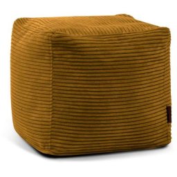 Pouf Up Waves Mustard