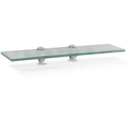 Glasregal Wandregale mit Halterung Glasboden Badregal Bad Ablage Glasablage Regal Glas Badablage