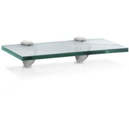 Glasregal Wandregale mit Halterung Glasboden Badregal Bad Ablage Glasablage Regal Glas Badablage