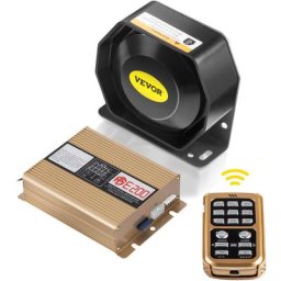 12V dc Autolautsprecher Alarm Host, 400W Universal Auto Sirene Lautsprecher,8 Laute Horn