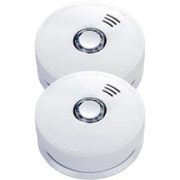 GS508 2er Set Rauchmelder/ Brandmelder/ 10 Jahres Batterie fest verbaut VdS 'q' zertifiziert