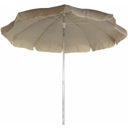 Chillvert - Sonnenschirm Hampton Beige Aluminium Fest 240/10/28/32