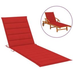 Sonnenliegen-Auflage Rot 200x70x3 cm Oxford-Gewebe vidaXL - Rot