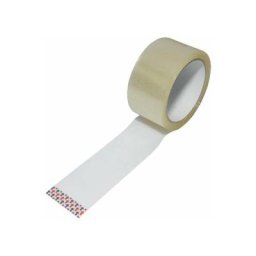 1 Rolle Paketband Packband transparent Standard 50mm x 66m Paketklebeband low noise