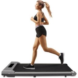 Bigzzia - Laufband für Zuhause Joggen - Laufbänder Untertisch Laufgerät Elektrisch mit LCD-Display