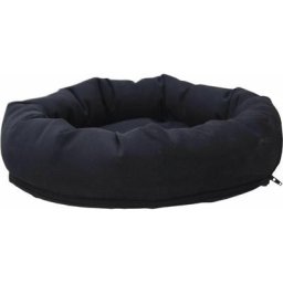 Aktiv Kat - Liegeebene mit Kuschelrand und Nano-Bezug Ø 45 cm - Dunkelgrau