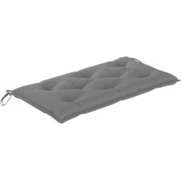 Gartenbank-Auflage Grau 110x50x7 cm Oxford-Gewebe Vidaxl Grau