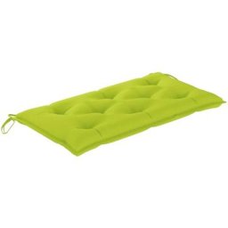 Gartenbank-Auflage Hellgrün 110x50x7 cm Oxford-Gewebe Vidaxl Grün