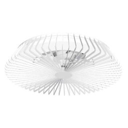 Himalaya LED-Deckenleuchte und Ventilator Weiß - Weiß