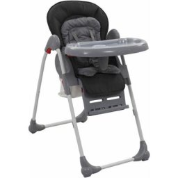 Hochstuhl für Babys - Kinderhochstuhl für von Geburt Grau BV427835 Bonnevie
