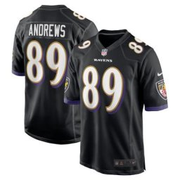 Baltimore Ravens Nike Spiel Alternatives Trikot - Schwarz - Mark Andrews - Jugend
