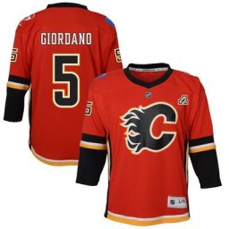 Calgary Flames Replica Home Jersey - Mark Giordano - Youth