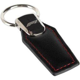Formel 1 Schlüsselanhänger aus genähtem Leder