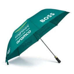 Aston Martin Cognizant F1 Official Team Teleskop-Regenschirm