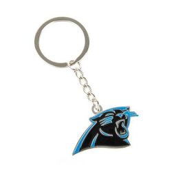 Carolina Panthers Logo Keyring