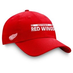 Herren Fanatics Branded Red Detroit Red Wings Authentic Pro Rink verstellbarer Hut