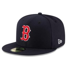 Eng anliegende Boston Red Sox New Era Authentic 59FIFTY Spielerkappe