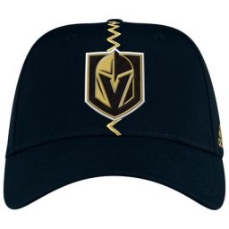 Herren adidas Vegas Golden Knights Reverse Retro 2.0 Flex Fitted Cap in Schwarz