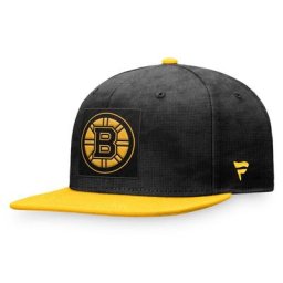 Boston Bruins Fanatics Branded Authentic Pro Game & Train Snapback – Herren