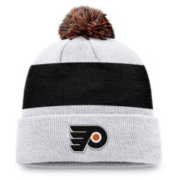 Herren Fanatics Branded Black Philadelphia Flyers Special Edition 2.0 Strickmütze mit Bündchen und Bommel