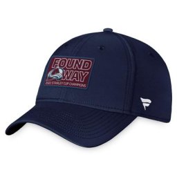 Colorado Avalanche 2022 Stanley Cup Champions Hometown Flex Hat von Fanatics Branded Navy für Herren