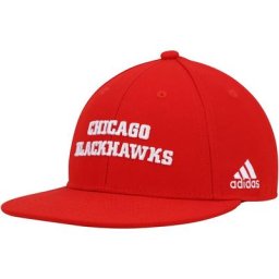 adidas Red Chicago Blackhawks Snapback-Mütze für Herren