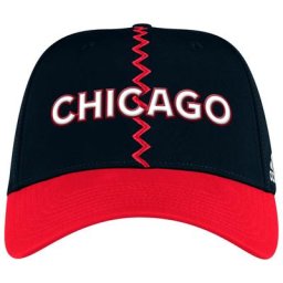 Chicago Blackhawks Reverse Retro 2.0 Flex Fitted Cap von adidas in Schwarz für Herren