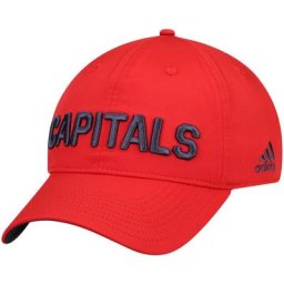 adidas Red Washington Capitals Sport City First verstellbare Mütze für Herren