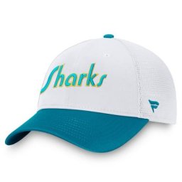 Fanatics Branded White San Jose Sharks Special Edition 2.0 Trucker Cap für Herren