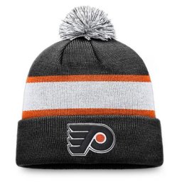 Herren Fanatics Branded Black Philadelphia Flyers Special Edition 2.0 Strickmütze mit Bündchen und Bommel