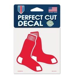 Boston Red Sox 4x4 perfekt geschnittener Aufkleber
