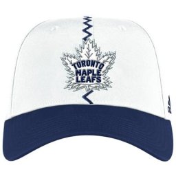 Herren adidas Toronto Maple Leafs Reverse Retro 2.0 Flex Fitted Cap in Weiß