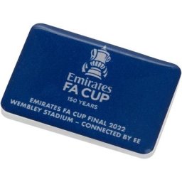 England-blauer FA-Cup-Finale-Anstecker