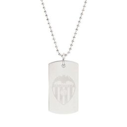 FC Valencia Erkennungsmarke und Kette – Edelstahl
