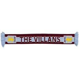 Aston Villa The Villans Fanschal – Weinrot – Unisex